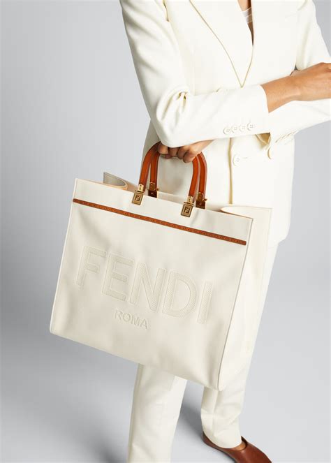 fendi large sunshine tote bag|sizes of fendi sunshine bag.